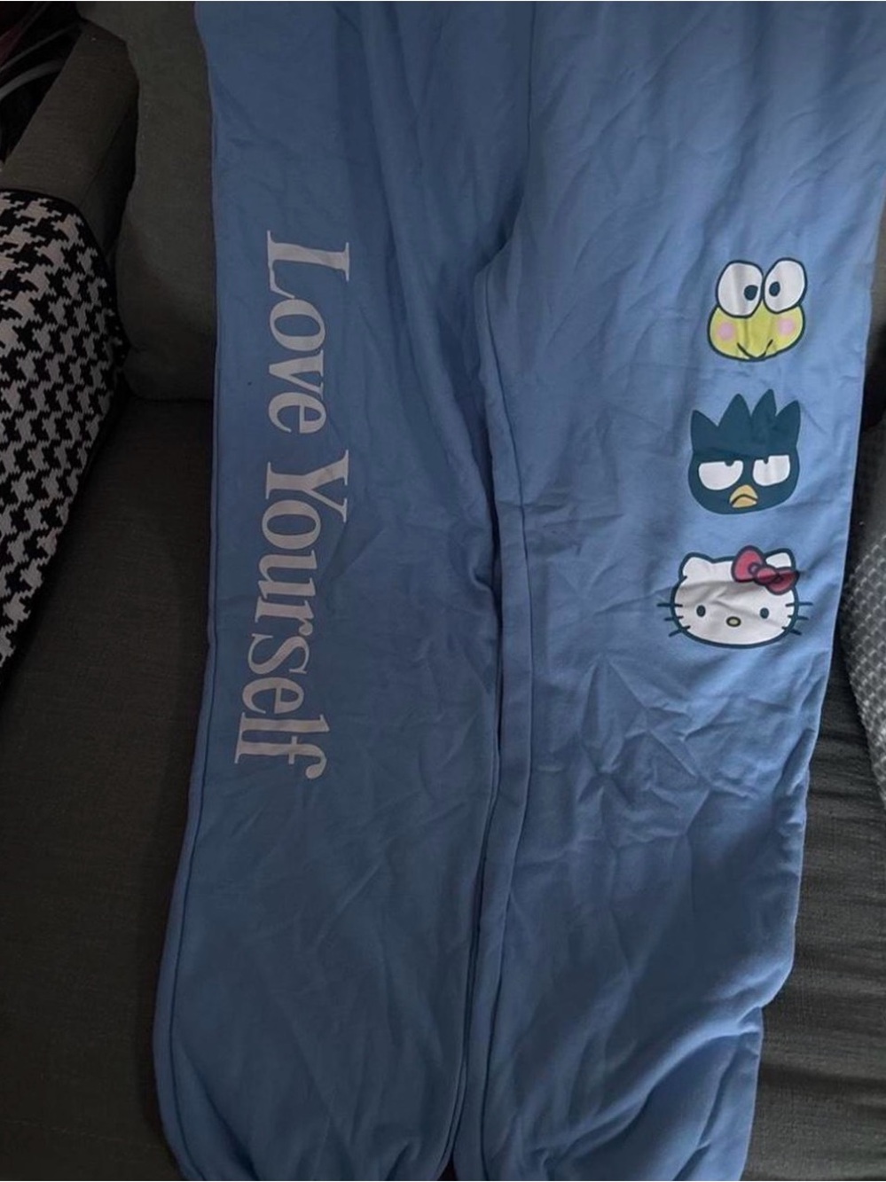 Sanrio Blue 'Love Yourself' Character Sleep Sack